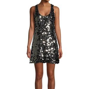 Ramy Brook Cindie Sequin Shift Short Dress